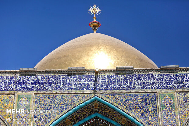 Imam Ali (PBUH) Holy Shrine in Najaf Ashraf on eve of Arbaeen