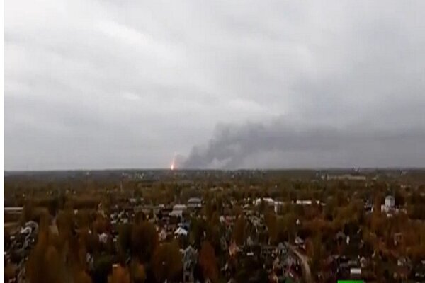 Munitions explode at military base near Ryazan in Russia