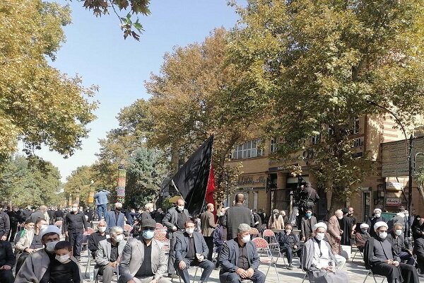 مراسم گرامیداشت اربعین حسینی در پیاده راه بوعلی همدان برگزار شد