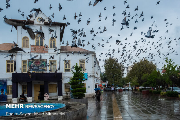 İran'da yağmur manzaraları