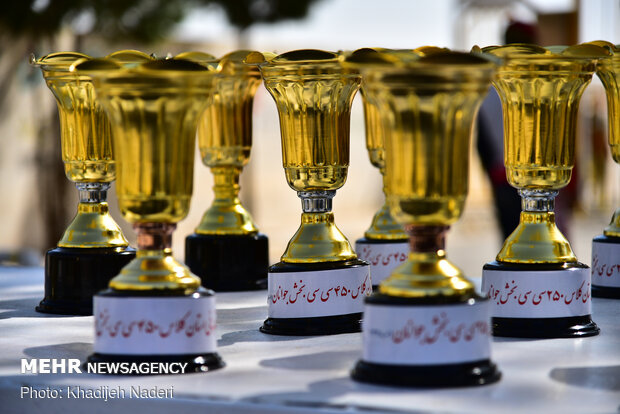 Motocross competition in Isfahan prov.