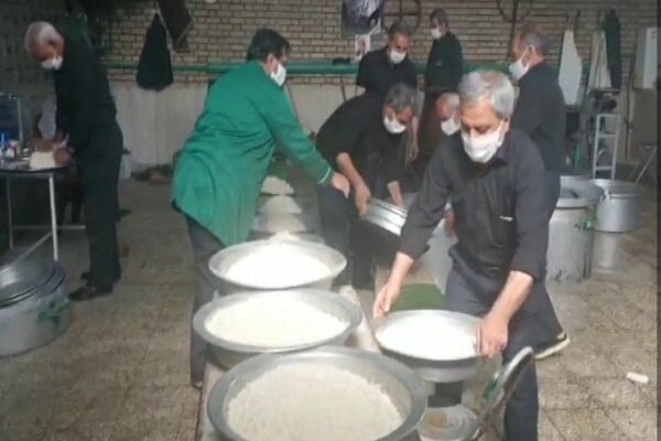 خدمت‌رسانی موکب امام حسن مجتبی (ع) در روستای شیرحصار