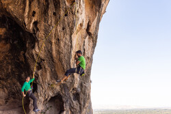 Rock climbing in Urmia