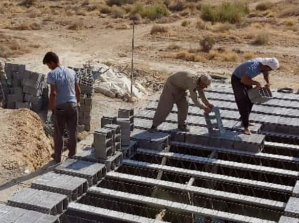 ساخت بزرگترین آبشخور حیات وحش در «هرمود» لارستان