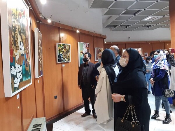 نمایشگاه نقاشی «هنر من» در آستارا برپا شد