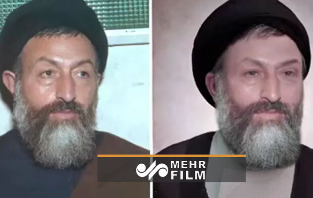 مراحل گریم نقش شهید بهشتی 