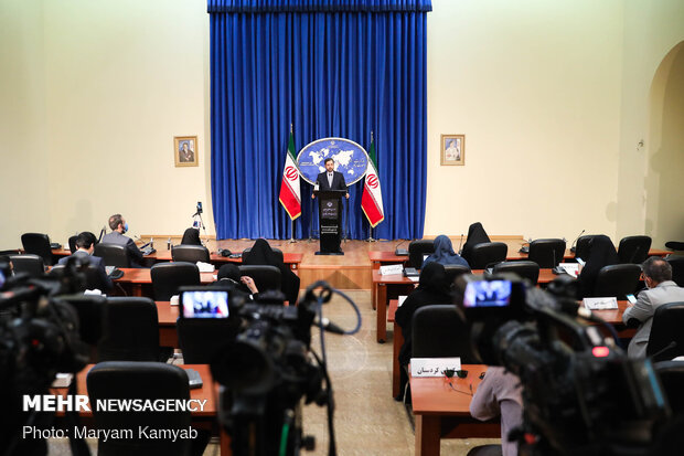 Foreign Ministry spox presser