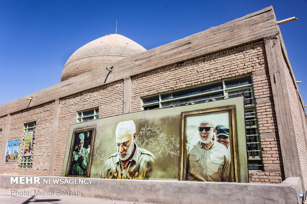 Tomb of Martyred Iraqi PMU Deputy Cmdr. Abu Mahdi al-Muhandis