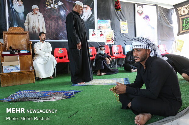 Tomb of Martyred Iraqi PMU Deputy Cmdr. Abu Mahdi al-Muhandis