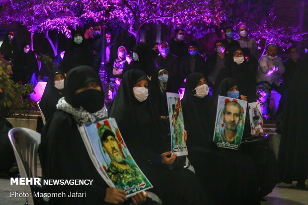 Farewell ceremony for resistance martyrs in Mazandaran