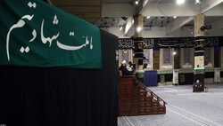 İslam Devrimi Lideri'nin huzurunda matem merasimi