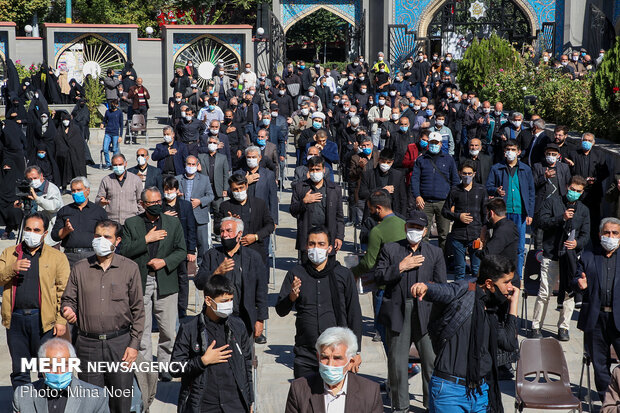 Mourning ceremonies of Prophet Muhammad (S) marked in Tabriz
