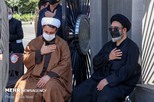 Mourning ceremonies of Prophet Muhammad (S) marked in Tabriz
