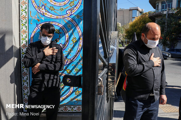 Mourning ceremonies of Prophet Muhammad (S) marked in Tabriz
