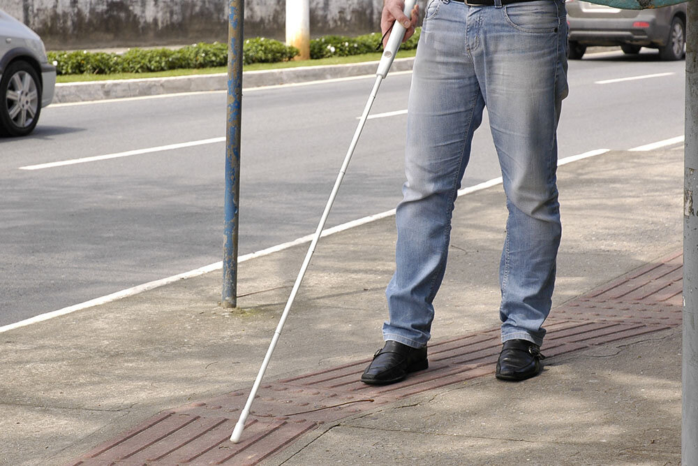 فقط ۴۴ درصد معابر مازندران برای نابینایان مناسب سازی شده است