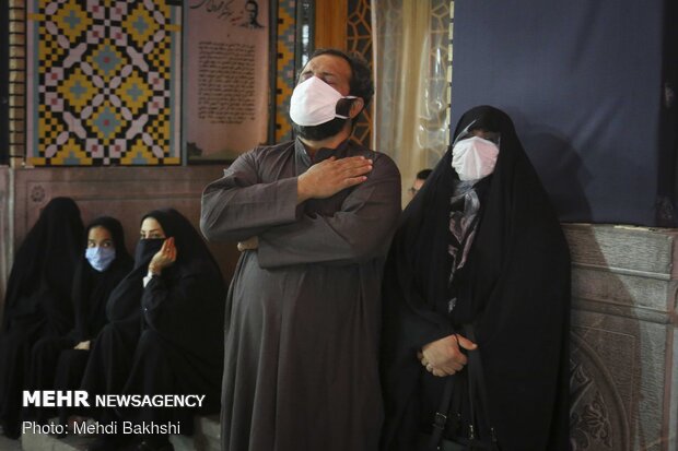 Mourning ceremonies at Hazrat Masoumeh Shrine 