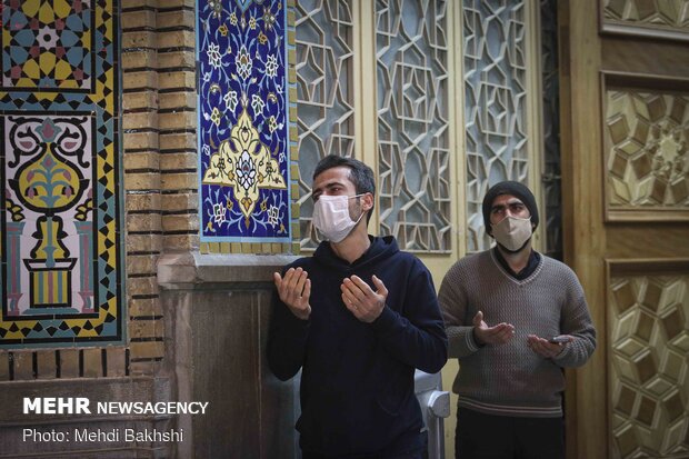 Mourning ceremonies at Hazrat Masoumeh Shrine 