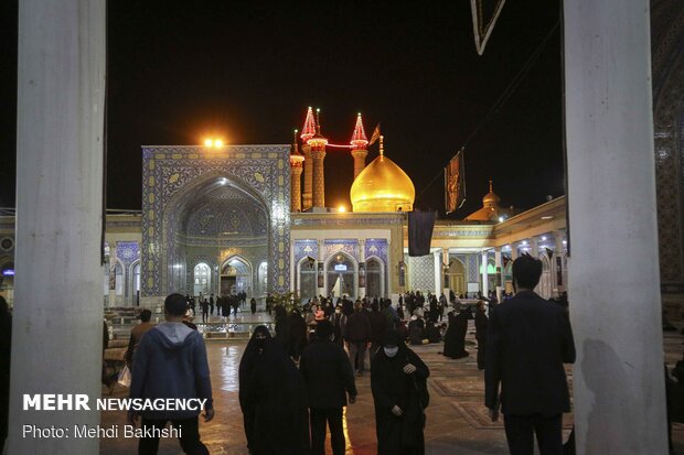 Mourning ceremonies at Hazrat Masoumeh Shrine 