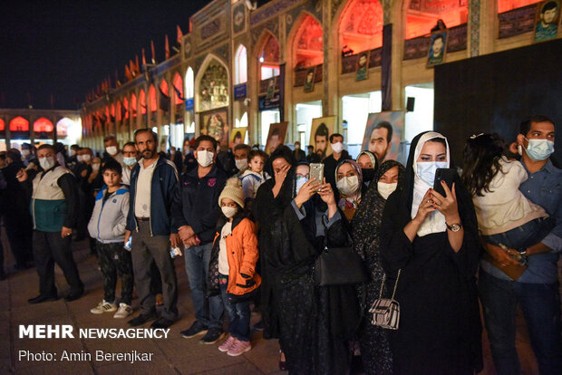 Martyrdom anniversary of Imam Reza (BPUH) observed in Shiraz
