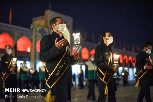 Martyrdom anniversary of Imam Reza (BPUH) observed in Shiraz
