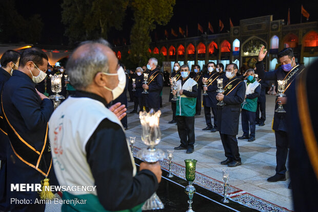 Martyrdom anniversary of Imam Reza (BPUH) observed in Shiraz
