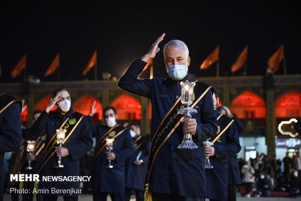 Martyrdom anniversary of Imam Reza (BPUH) observed in Shiraz
