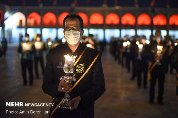 Martyrdom anniversary of Imam Reza (BPUH) observed in Shiraz
