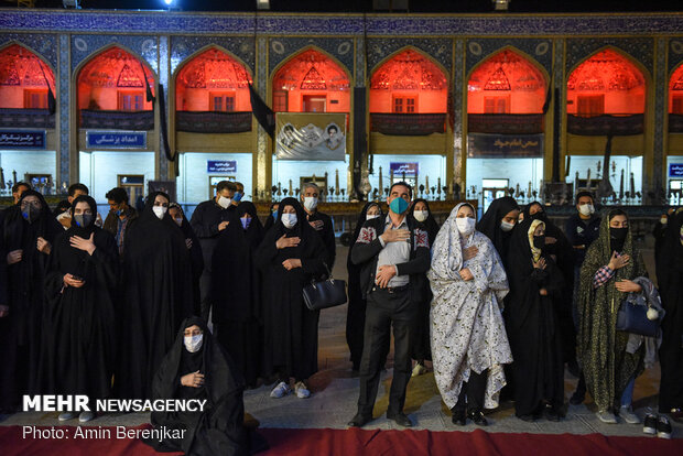Martyrdom anniversary of Imam Reza (BPUH) observed in Shiraz
