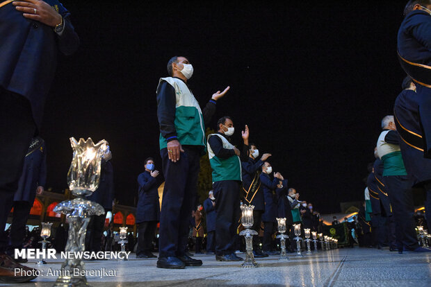 Martyrdom anniversary of Imam Reza (BPUH) observed in Shiraz
