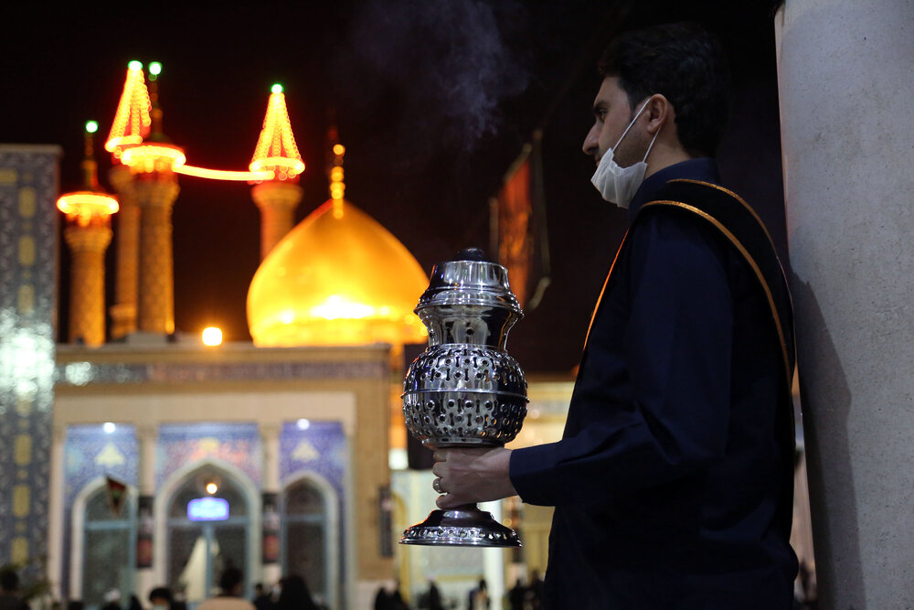 قم در غم شهادت امام رئوف سراسر عزا و ماتم است