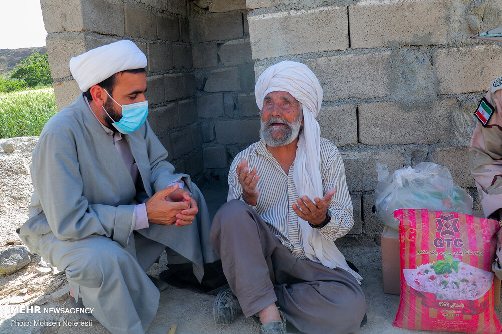 رزمایش کمک مومنانه در مناطق مرزی خراسان جنوبی