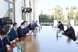 TBMM Başkanı Mustafa Şentop, Aliyev ile görüştü