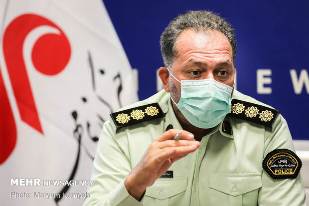 سرهنگ عبدالوهاب حسنوند رئیس پلیس مبارزه با مواد مخدر تهران
