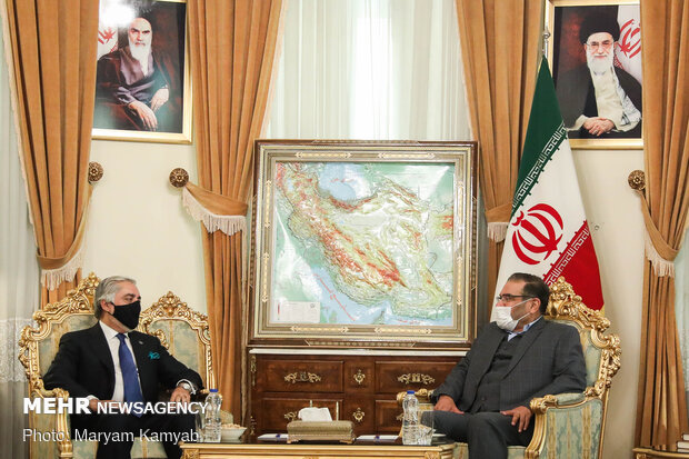 Shamkhani holds meeting with Abdullah on Monday