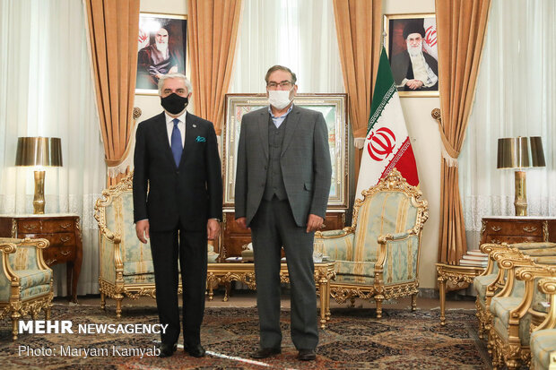 Shamkhani holds meeting with Abdullah on Monday