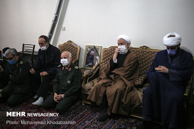 مراسم تشییع پیکر شهید امر به معروف «محمد محمدی»