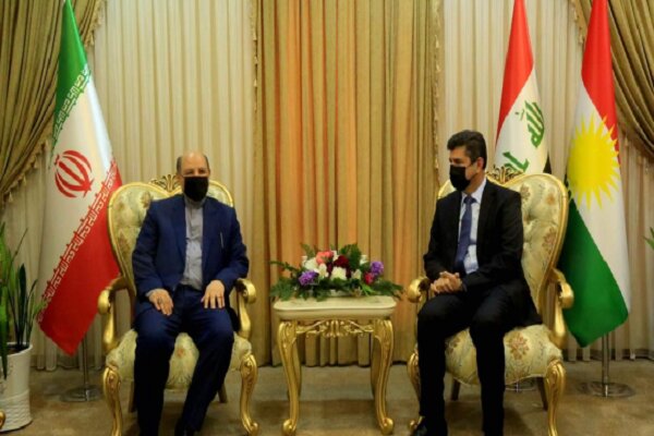 سەرکونسوڵی ئێران لە هەولێر لەگەڵ پارێزگاری دهۆک کۆبووەوە