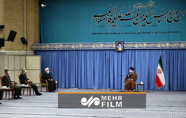 جلسه ستاد ملی مقابله با کرونا در حضور رهبر معظم انقلاب اسلامی فیلم