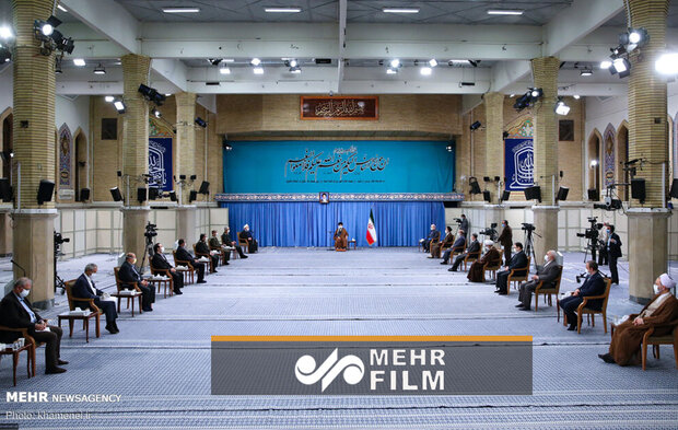 جلسه ستاد ملی مقابله با کرونا در حضور رهبر معظم انقلاب اسلامی فیلم