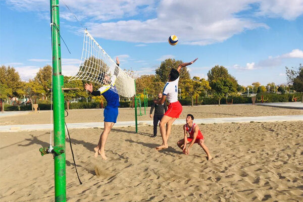 جوانان والیبال ساحلی خراسان شمالی در راه مسابقات قهرمان کشور