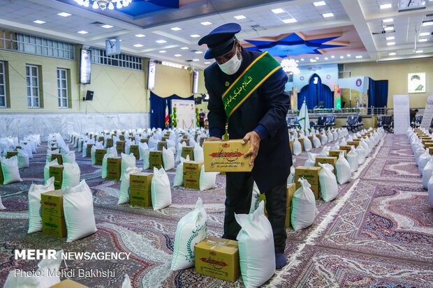 Livelihood assistance packages distributed in Qom