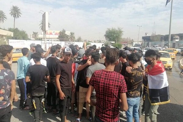 وقوع درگیری میان نیروهای امنیتی و معترضان عراقی