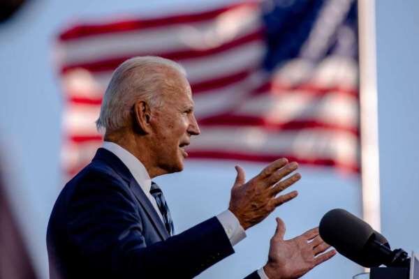 Biden campaign slams Trump 'outrageous' victory claim 