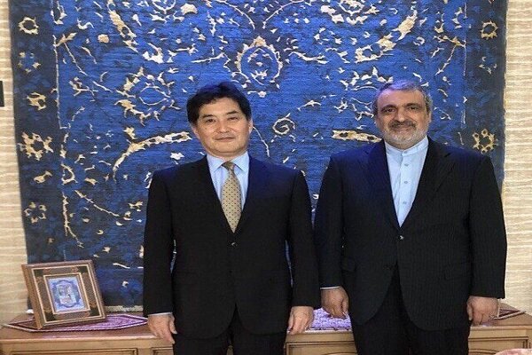 Iran Embassy felicitates Japanese new Ambassador in Tehran