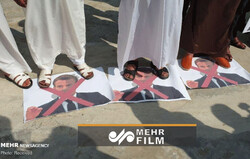 Bahreyn'de Macron karşıtı eylem