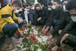تبریز میں شہید خلیل روندہ کی تشییع جنازہ اور تدفین