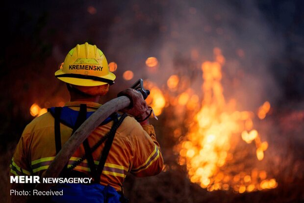 California’da yangınlar nedeniyle 100 bin kişiye tahliye emri