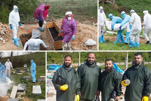 طلاب بسیجی مازندران به سراغ کارهای زمین مانده رفتند