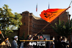 VIDEO: Protestors gather in front of French Embassy in Tehran