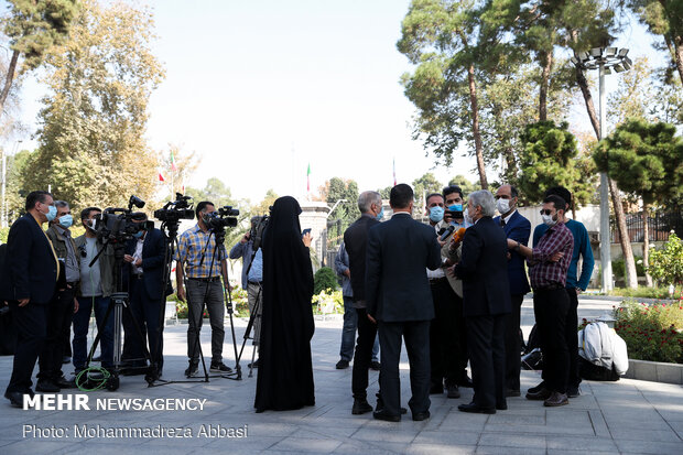 Sidelines of Wednesday Cabinet meeting